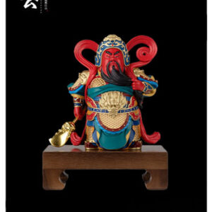 รูปปั้นสามก๊ก Three Kingdom (สามก๊ก) Brass Master Guan Yu (กวนอู) Q Buddha Statue (Pre Order 15 วัน)