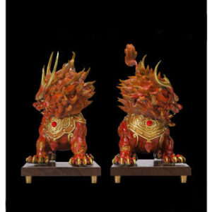 รูปปั้น Chi Lin (กิเลน) Li Shi Fu Couple Statue (Pre Order 15 วัน)