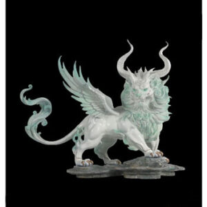 รูปปั้น Bai Ze (ไป๋เจ๋อ) Li Shi Fu Mythical Beast Statue (Pre Order 15 วัน)
