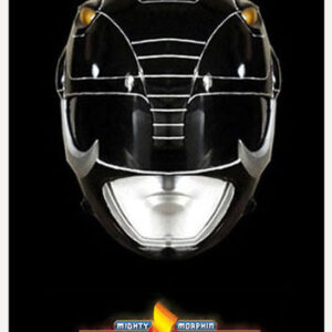 หมวกพาวเวอร์เรนเจอร์ Power Rangers Black Helmet (1/1 Wearable) (Pre Order 30 วัน)